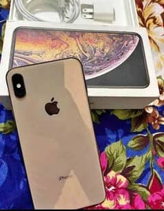 Apple iphone xs max 256GB Full Boxmy whtsp number 03297629300