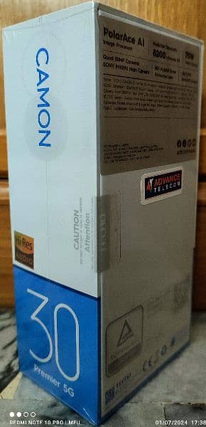 New Box Packed Tecno Camon 30 Premier 5g 1