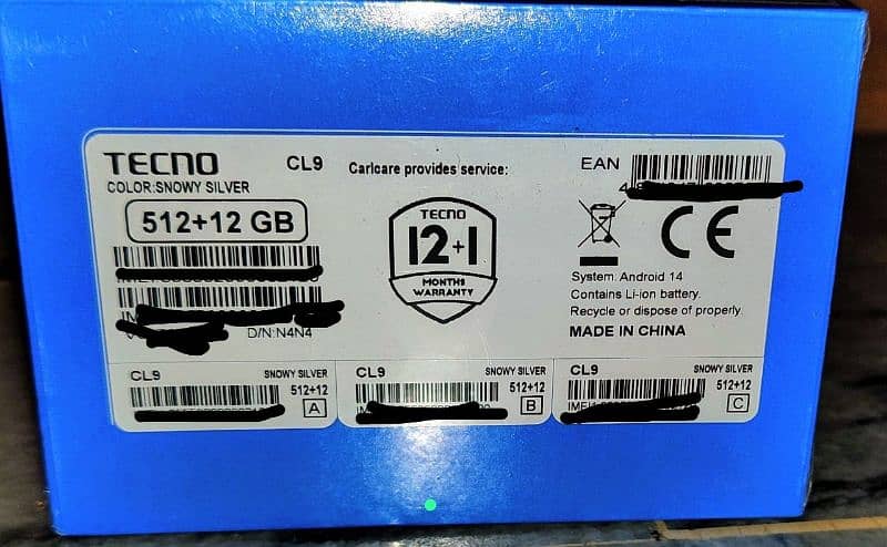 New Box Packed Tecno Camon 30 Premier 5g 3