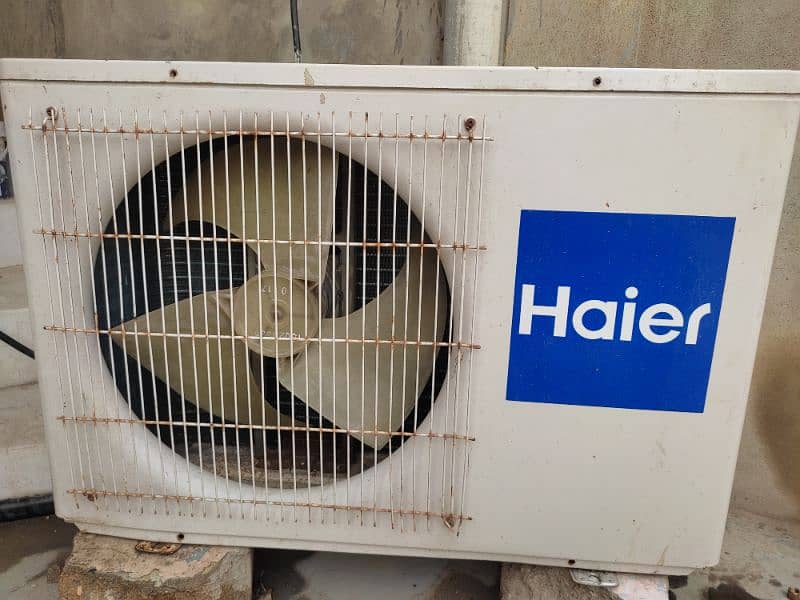 Haier 1 Ton Split AC Good Condition 5