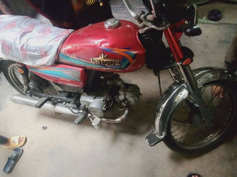 unique bike full ok condition me hai no work 2