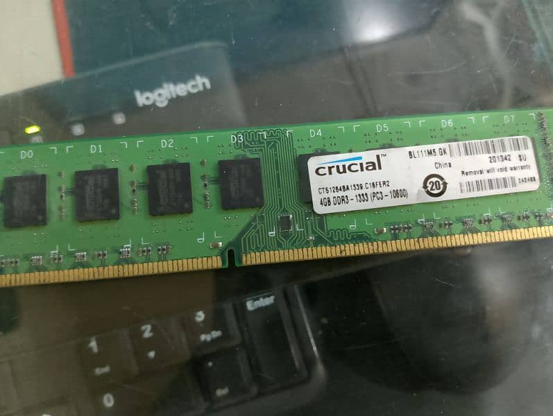 4 GB (DDR 3) Computer Ram with Free 1 GB Ram 2