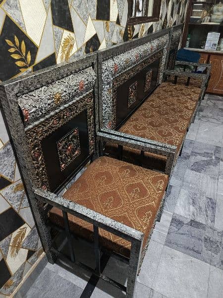 iron sofa set for sale 1