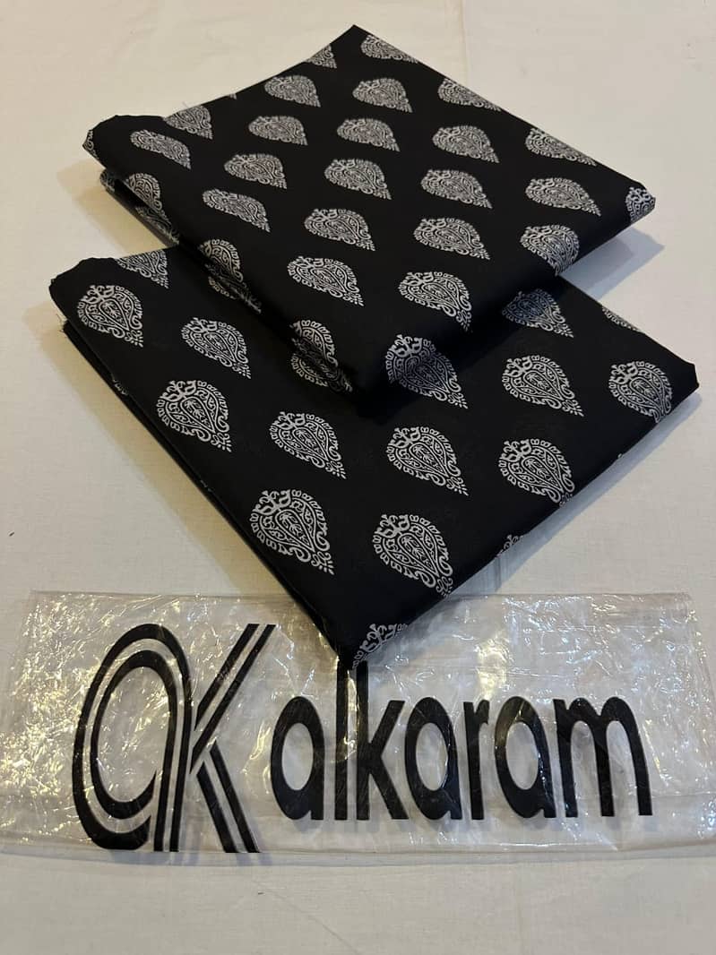 Alkaram lawn 2pc Allover 12