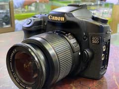 DSLR CAMERA CANON 50D WITH LENS CONTACT 03282081035