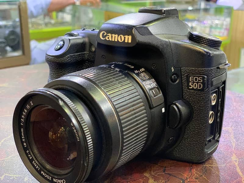 DSLR CAMERA CANON 50D WITH LENS CONTACT 03282081035 0