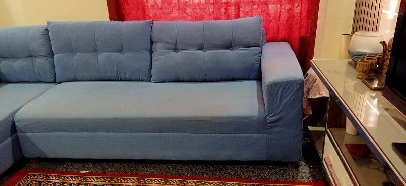 L shaped 7 seter sofa 4