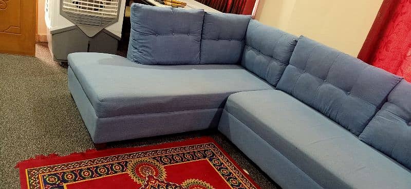 L shaped 7 seter sofa 6