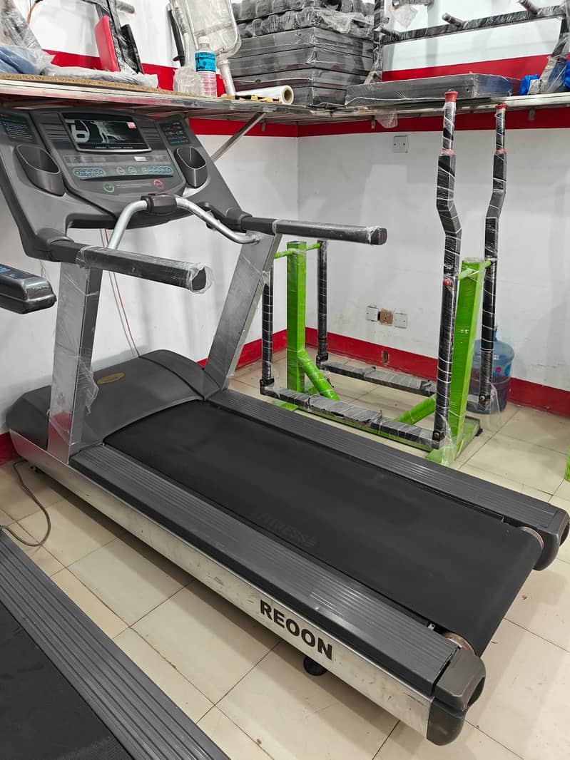 jhelum fitness treadmill / exersice bike /eliptical / bench press 10