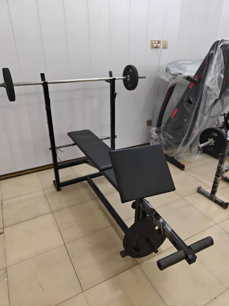 jhelum fitness treadmill / exersice bike /eliptical / bench press 18