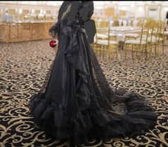 black maxi girls wear