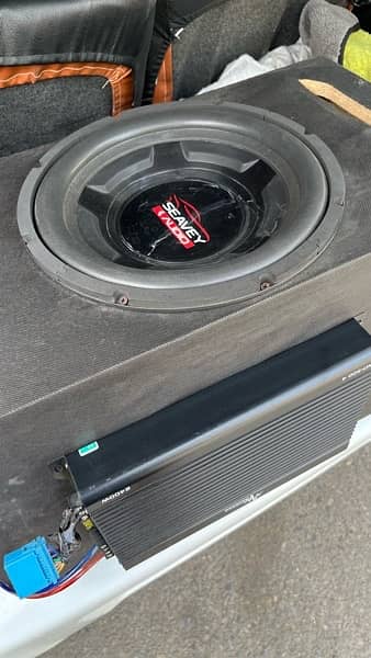 Seavey Audio Woofer with amp 1