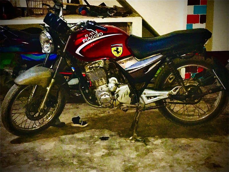 Ravi piaggio 125 convert into cafe racer 0