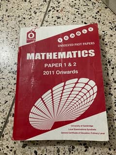 Yearly Maths Olevel Pastpapers