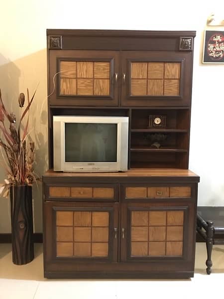 Handmade, wooden bedroom set with antique touch. 9