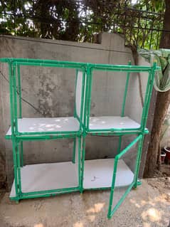 Birds Cage with 4 sections (Highly Durable, Long Life and Portable)