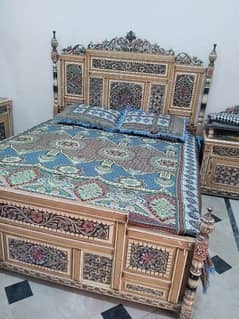 Complete Bed Set pure wood