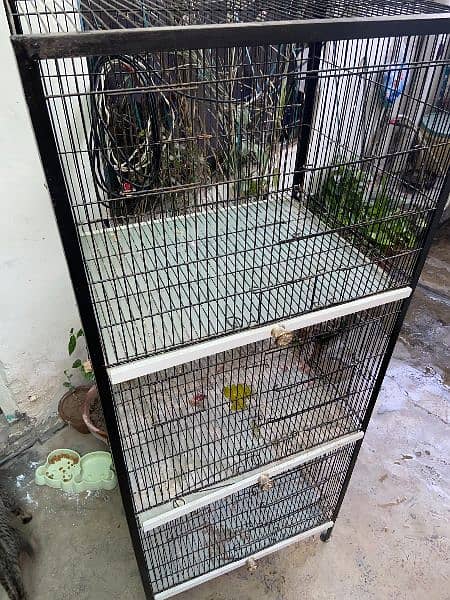 3 portion cage for sale 0