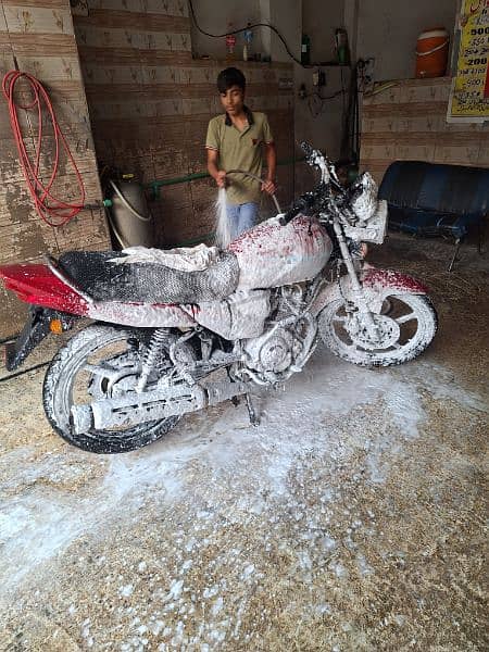 yb 125z dx all ok lush condition new bike nmber nai laga 6