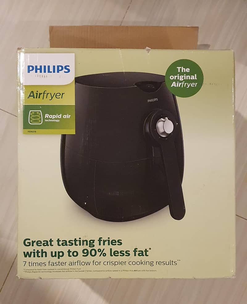 Philips Air Fryer HD9218 Black 4