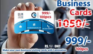 Business Cards Visiting card Printing Penaflex Banner