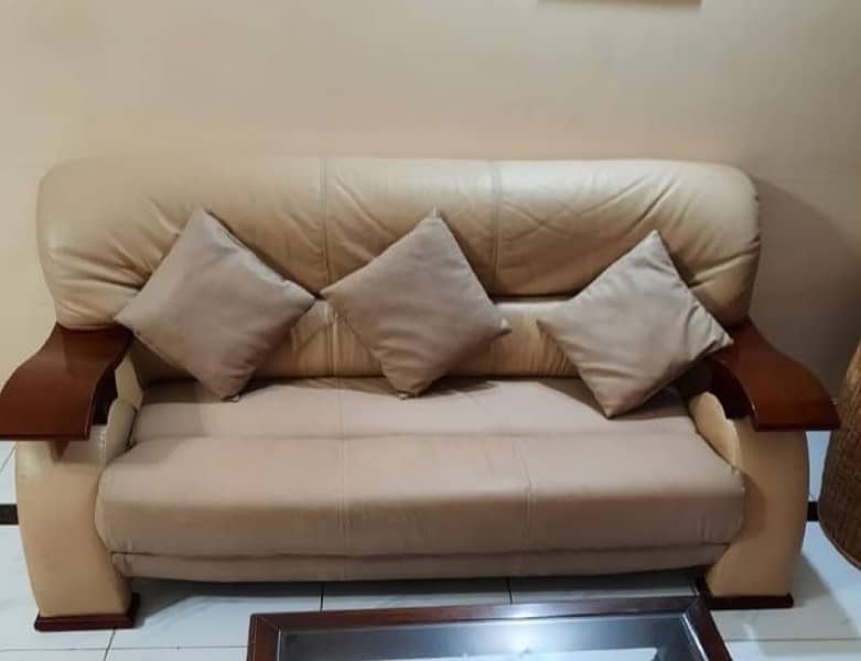 Malaysian Original Leather Sofa 0