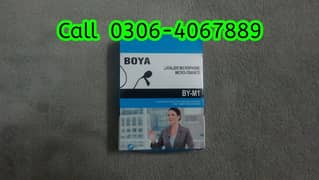 Boya mic voice record sound recorder video recording audio c