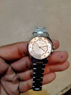 used ladies watch in mint condition box is also available.