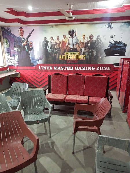complete gaming zone for sale sofa counter chair gaming table 4