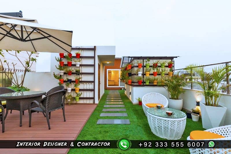 Terrace - Balcony - Patio - Open Space Design (0333-5556007) 1