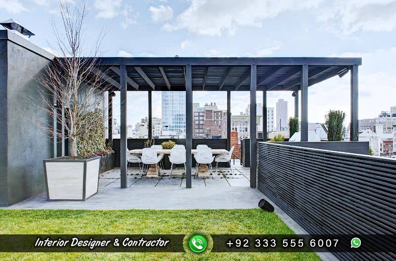 Terrace - Balcony - Patio - Open Space Design (0333-5556007) 16