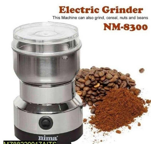 Electric Spice Grinder - Stainless Steel 0