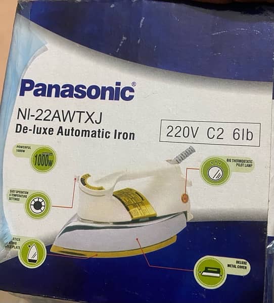 Panasonic New Dry Iron. Latest Model. 3