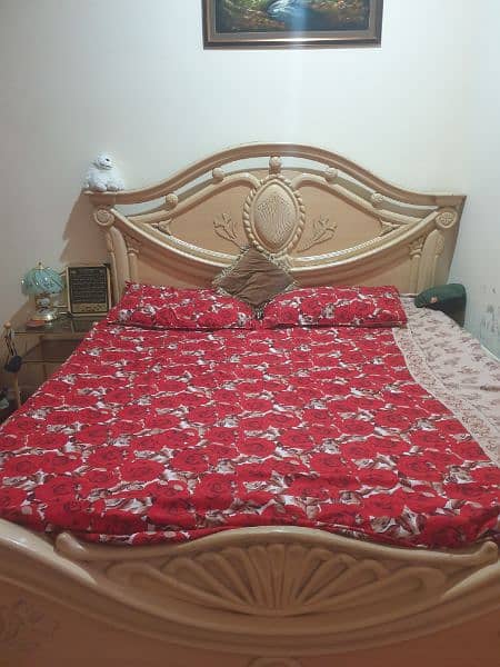 king size bed used hai 1