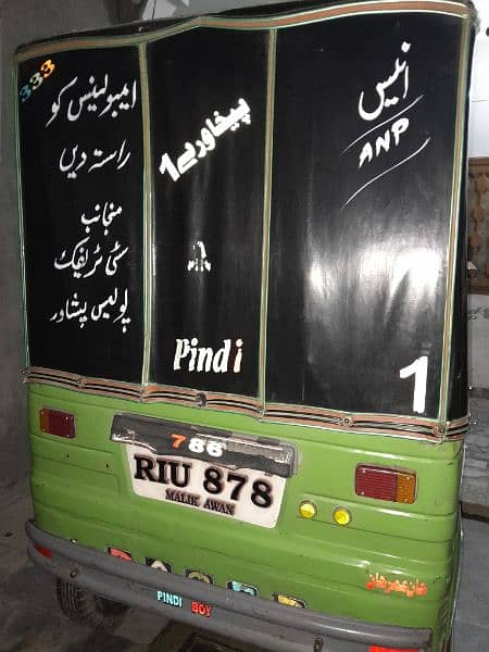 NEW ASIA RIKSHAW 2018 PINDI PERMIT 3