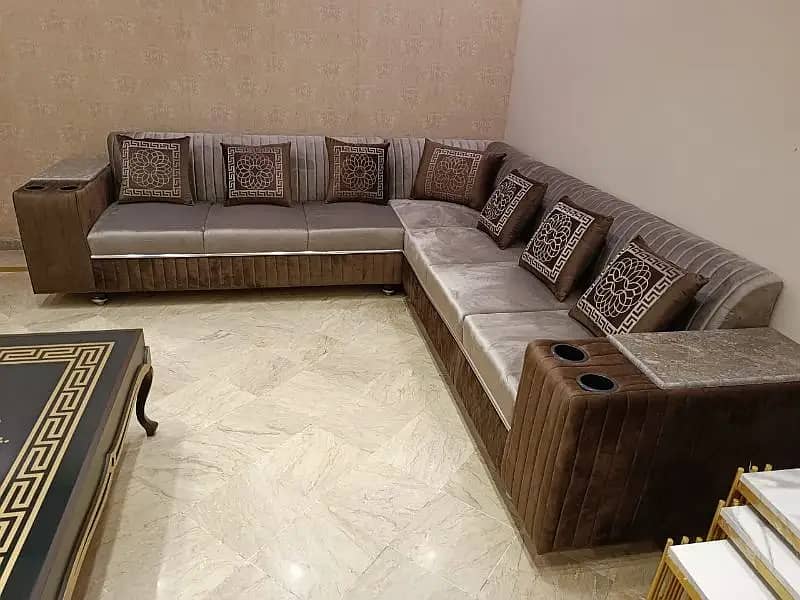 L shape sofa / 7 Seater sofa 1