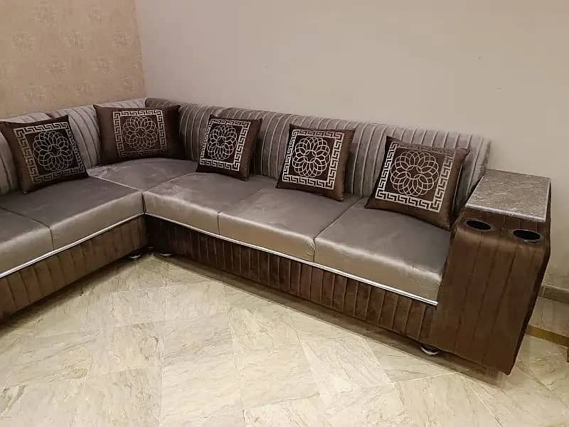 L shape sofa / 7 Seater sofa 4