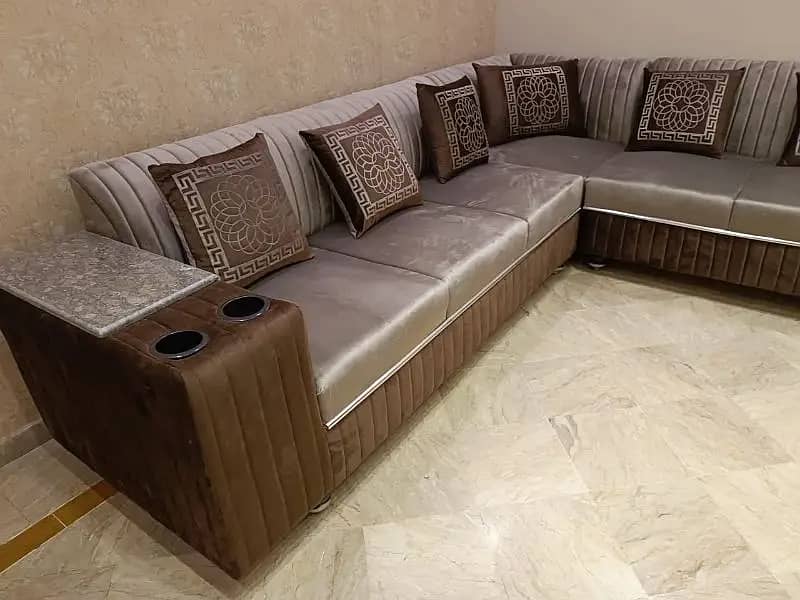 L shape sofa / 7 Seater sofa 5