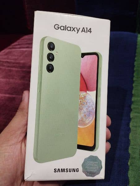 Galaxy A14 Available For Sale 6+128 7