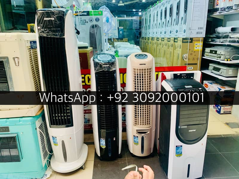 Geepas Dubai Chiller Cooler 2024 fresh Stock All varity Available 2