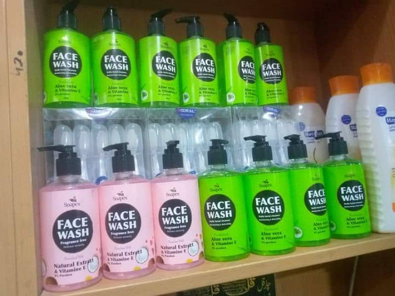 Face Wash Available 0