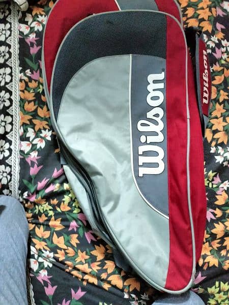 wilson tennis branded bag just like new 2
