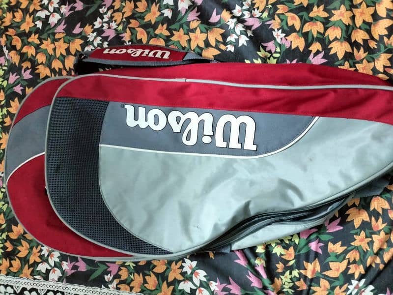 wilson tennis branded bag just like new 3