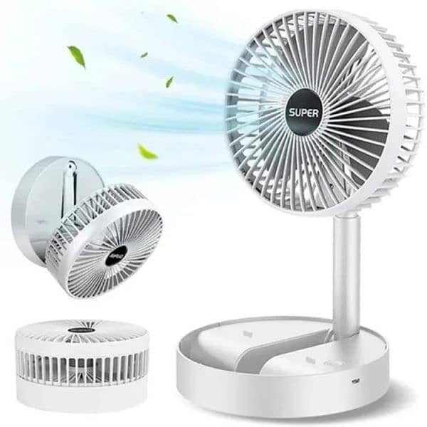 Mini rechargeable folding fan 3