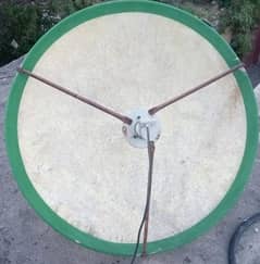 Dish Antenna and Receiver Complete set