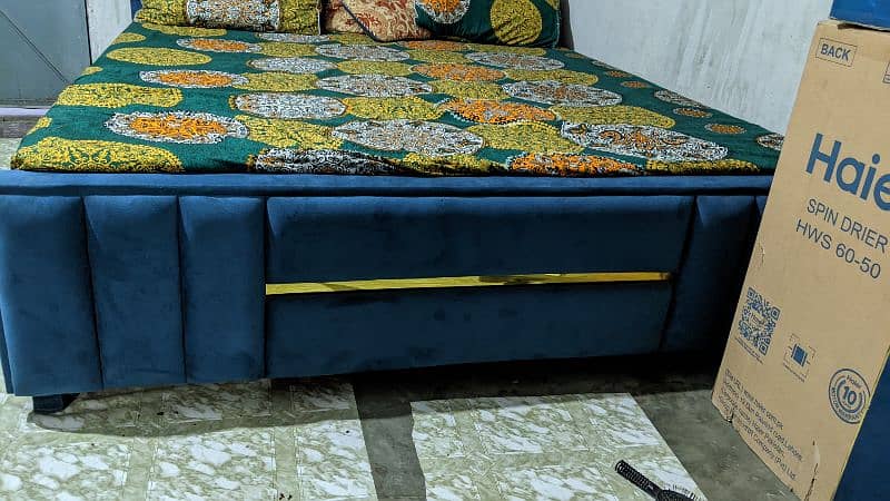 modern bed set with drawers 2