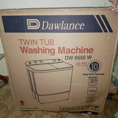 Dawlance washer and dryer brand new