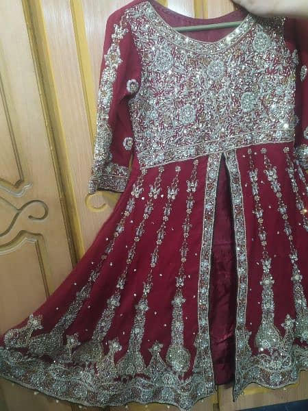 Heavy Bridal Farshi lehnga dress 2