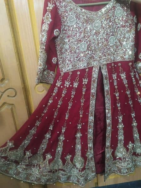 Heavy Bridal Farshi lehnga dress 8