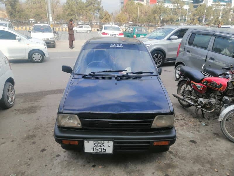 Suzuki Mehran VX 2012 2